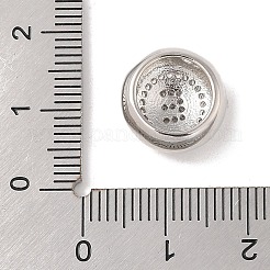 Подвески из латуни и кубического циркония KK-Z047-07P-E-RS