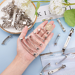 Фурнитура утюг волос заколка IFIN-PH0024-37P