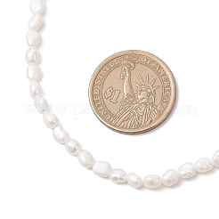 Collane di perline lucide a due lati con perle keshi naturali per donna&nbsp;NJEW-JN05336-02