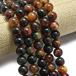 Натуральный Malaysia нефритовые бусы пряди&nbsp;G-L645-A01-12mm-04