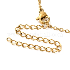 Collane con ciondolo in ottone a forma di dinosauro&nbsp;NJEW-B114-01G-01