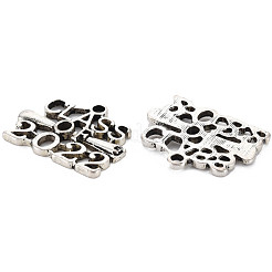 Подвески из тибетского сплава&nbsp;TIBEP-S319-141-RS