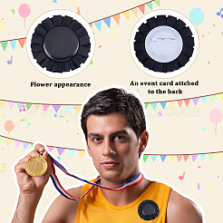 Броши из полиэстера&nbsp;JEWB-WH20010-03D