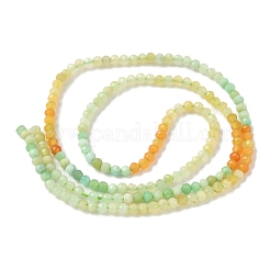 Градиент цвета натуральный бирманский нефрит бусины нити G-D306-A04-2.5mm