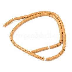 Нити бусин из искусственного камня лавы ручной работы PORC-A029-03