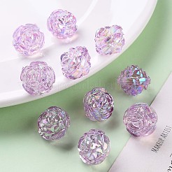 Прозрачные акриловые бусины X-TACR-S154-31C-935