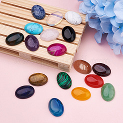 Кабошоны из натуральных и синтетических драгоценных камней&nbsp;G-FW0001-07