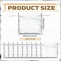 20 шт. мешочки из органзы&nbsp;OP-LP0001-15B