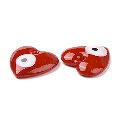 Ручной зла подвески бусины глаз LAMP-O018-01B