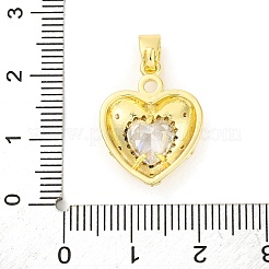 Латунные подвески с кубическим цирконием KK-D536-03G