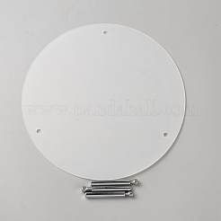 Runde Dessert-Staffeleien aus Acryl&nbsp;ODIS-WH0030-262A