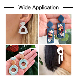 2 шт. 2 инструмента для создания пластилина из АБС-пластика в форме трапеции DIY-TA0005-58