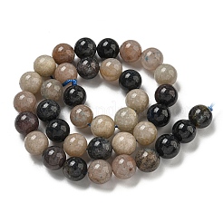 Нити бусин из натурального скорзалита G-B099-C04-04