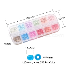 12 стиль 12/0 стеклянных бисера&nbsp;SEED-YW0001-49C