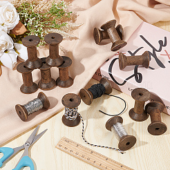 Деревянные пустые катушки для проволоки&nbsp;TOOL-WH0125-54B