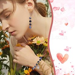 3 нити натуральных огненных агатов с трещинками G-NB0003-46