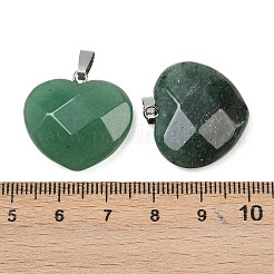 Естественный зеленый авантюрин подвески&nbsp;G-A281-02P-05