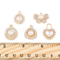 25 шт. 5 стиля подвески из сплава со стразами FIND-FS0003-53