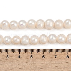 Нити из натурального культивированного пресноводного жемчуга PEAR-I007-07J-03A