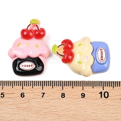 Непрозрачные кабошоны из смолы&nbsp;RESI-G125-02