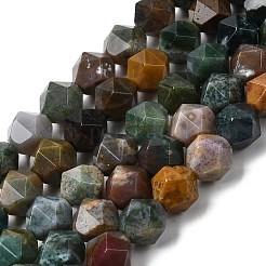 Природного индийского агата бисер нитей G-Z119-A29-03