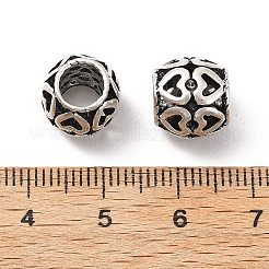 Европейские сплавочные бусины тибетского стиля  PALLOY-F317-04AS