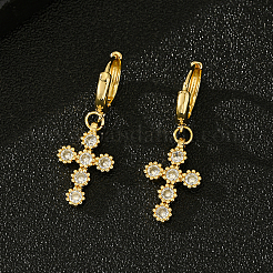 Серьги-кольца из латуни FE5671