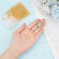 300 шт латунные серьги крючки&nbsp;KK-SP0001-35G