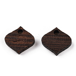 Подвески в виде ромбов из натурального дерева венге WOOD-T023-27