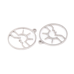 Не тускнеющие подвески из нержавеющей стали 201 STAS-M056-01B-P