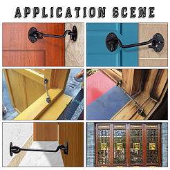 Комплект ветрозащитных крючков для окон из нержавеющей стали STAS-UN0013-02