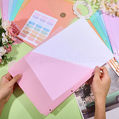 3 sacchetto di fogli divisori rettangolari in plastica per quaderni&nbsp;OFST-GL0001-05