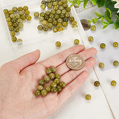 2 нити натуральных бусин перидота G-OC0002-75