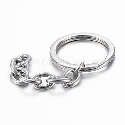 Противотуманные полированные разъемные брелоки из нержавеющей стали 304&nbsp;LS-STAS-H558-33P