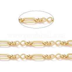 Латунные цепи с овальными и бесконечными звеньями CHC-K013-08G
