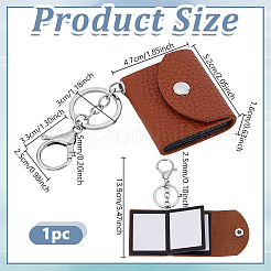 1 шт. брелок из искусственной кожи&nbsp;HJEW-NB0002-17B