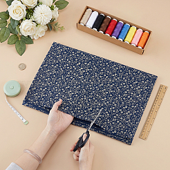 Tela de algodón estampada de estilo chino&nbsp;DIY-BC0018-21A