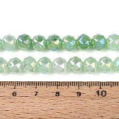 Антикоррозийные гальванические стеклянные бусины&nbsp;LS-GLAA-N064-8mm-09