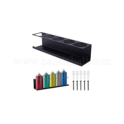 Настенный стеллаж для цилиндрических труб из цинкового сплава AJEW-WH0542-049