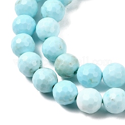 Бусины из натурального магнезита G-P598-E-8mm-01