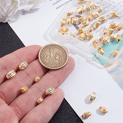 48шт 4 стильные латунные бусины KK-GO0001-08