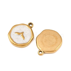 Подвески из нержавеющей стали 304 с эмалью STAS-P425-01G-03