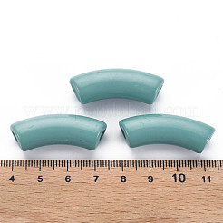 Непрозрачные акриловые бусины MACR-S372-001B-15-4712