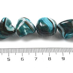 Окрашенные нити натуральных бусин-ракушек трохуса BSHE-Z006-02A