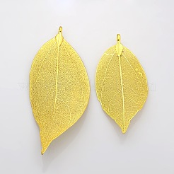 Натуральное листовое покрытие латуни большие подвески&nbsp;IFIN-N3253-22G