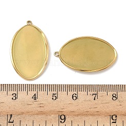 Оправы для подвесок из нержавеющей стали 304 в виде кабошонов STAS-D127-11G