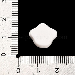 不透明樹脂デコデンカボション  ピンク  足跡  13x14.5x6mm&nbsp;CRES-P032-A02