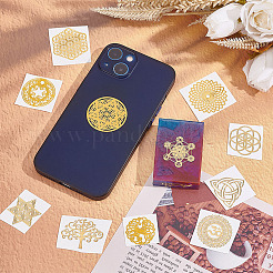 Самоклеющиеся латунные наклейки DIY-OC0002-51