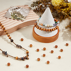 360 шт. Бусины из натурального дерева&nbsp;WOOD-OC0004-29B