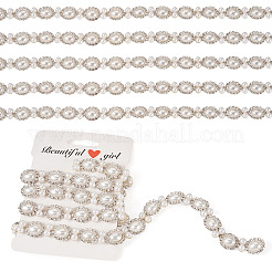 Железные цепочки для чашек с цветочным узором и стразами FIND-TAC0007-17D